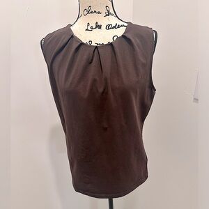 LAUREN Ralph Lauren sleeveless top. Size L. Machine wash cold. NWOT